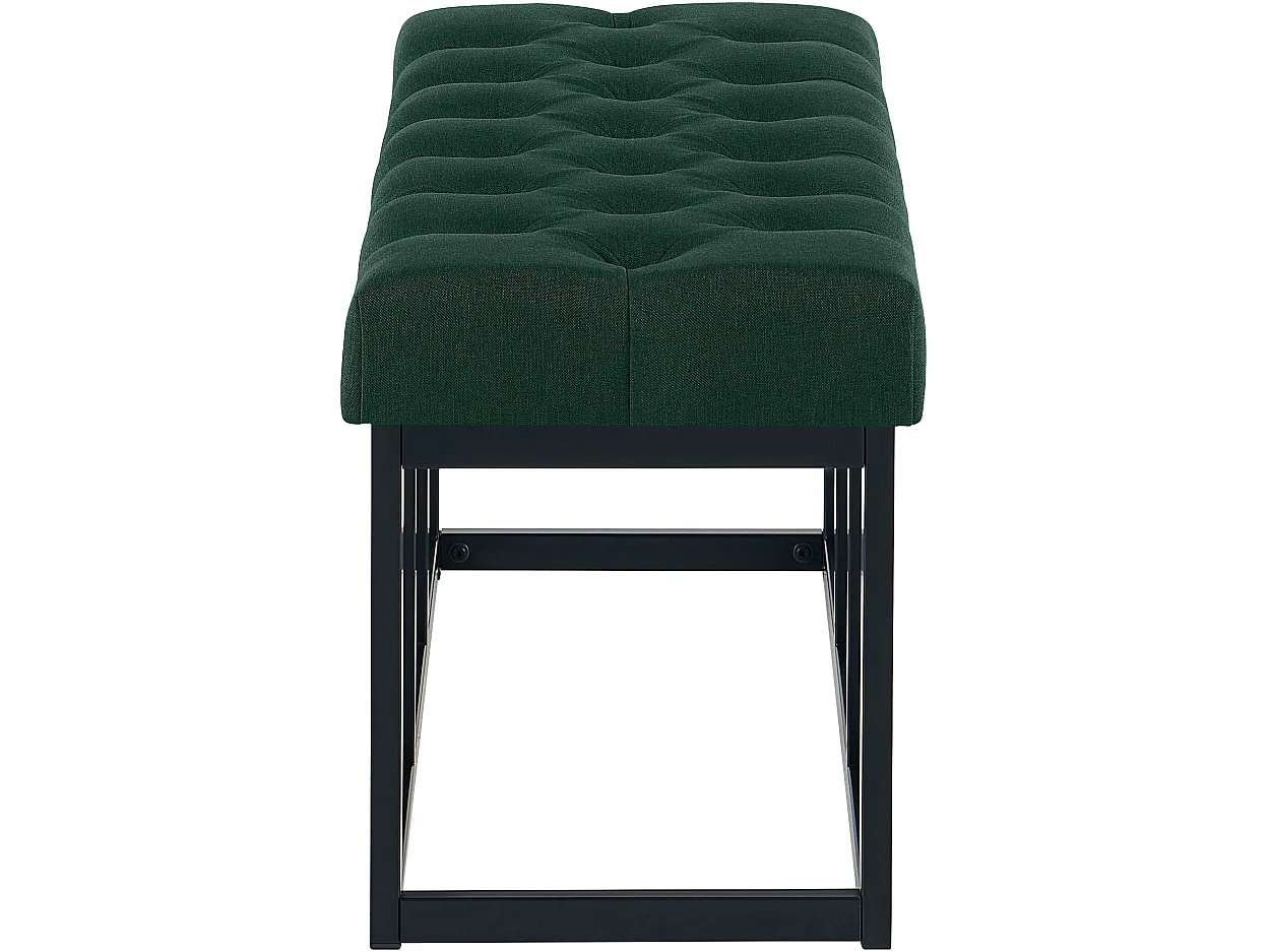 Banquette - Tissu - Vert - Amun