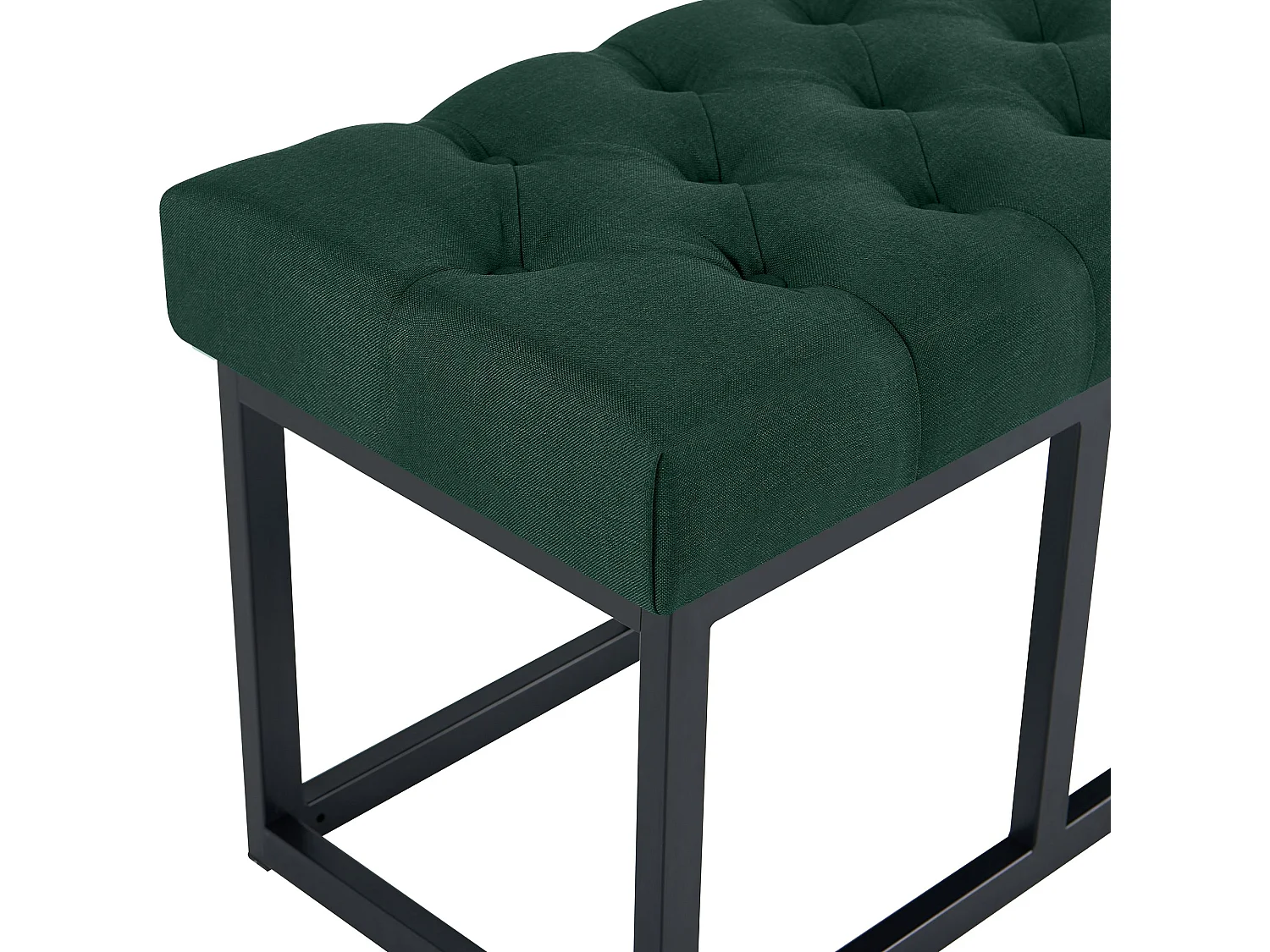 Banquette - Tissu - Vert - Amun