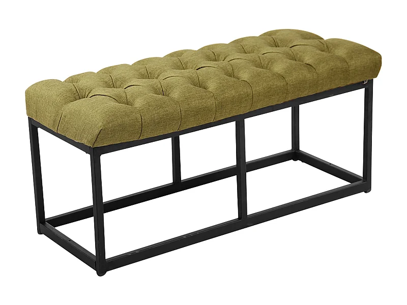 Banquette - Tissu - Vert - Amun