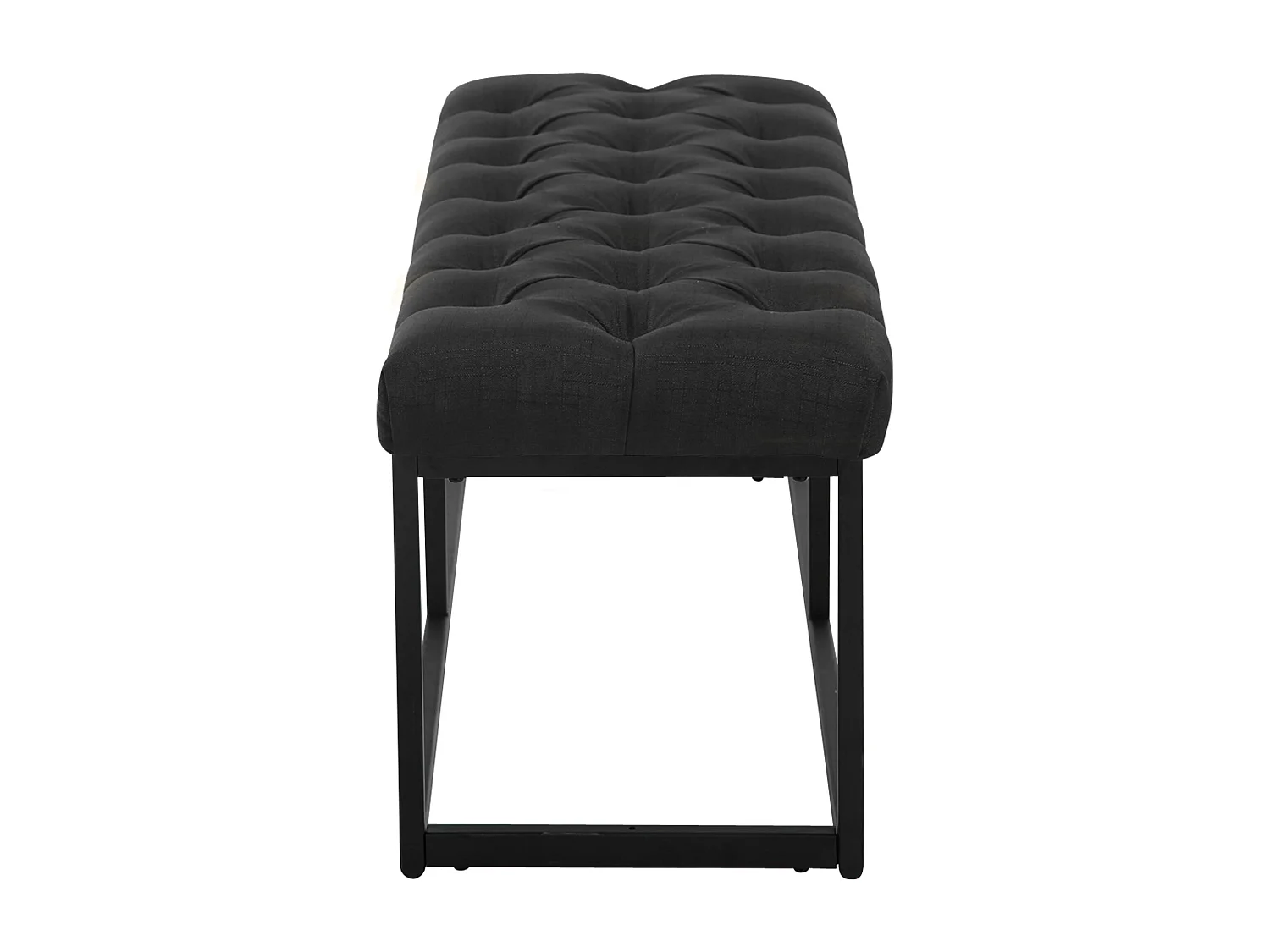 Banquette - Tissu - Noir - Amun