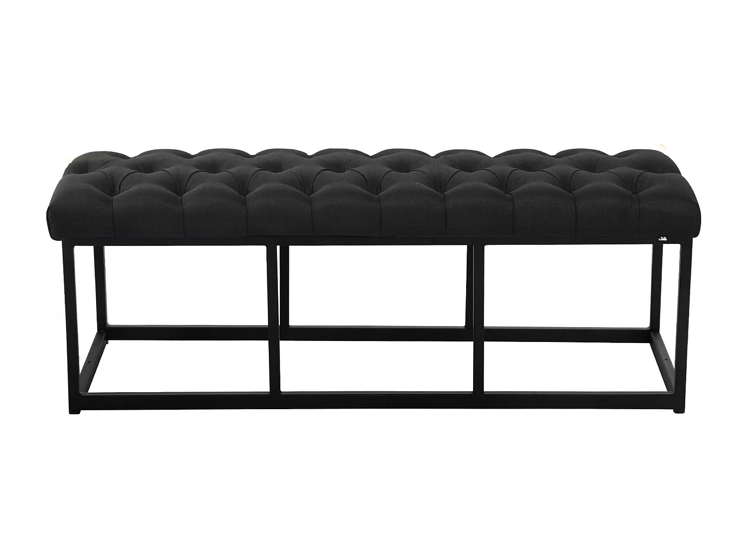 Banquette - Tissu - Noir - Amun