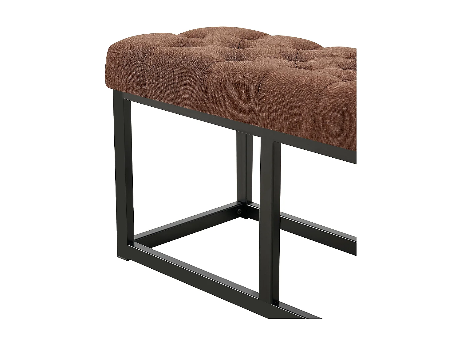 Banquette - Tissu - Marron - Amun