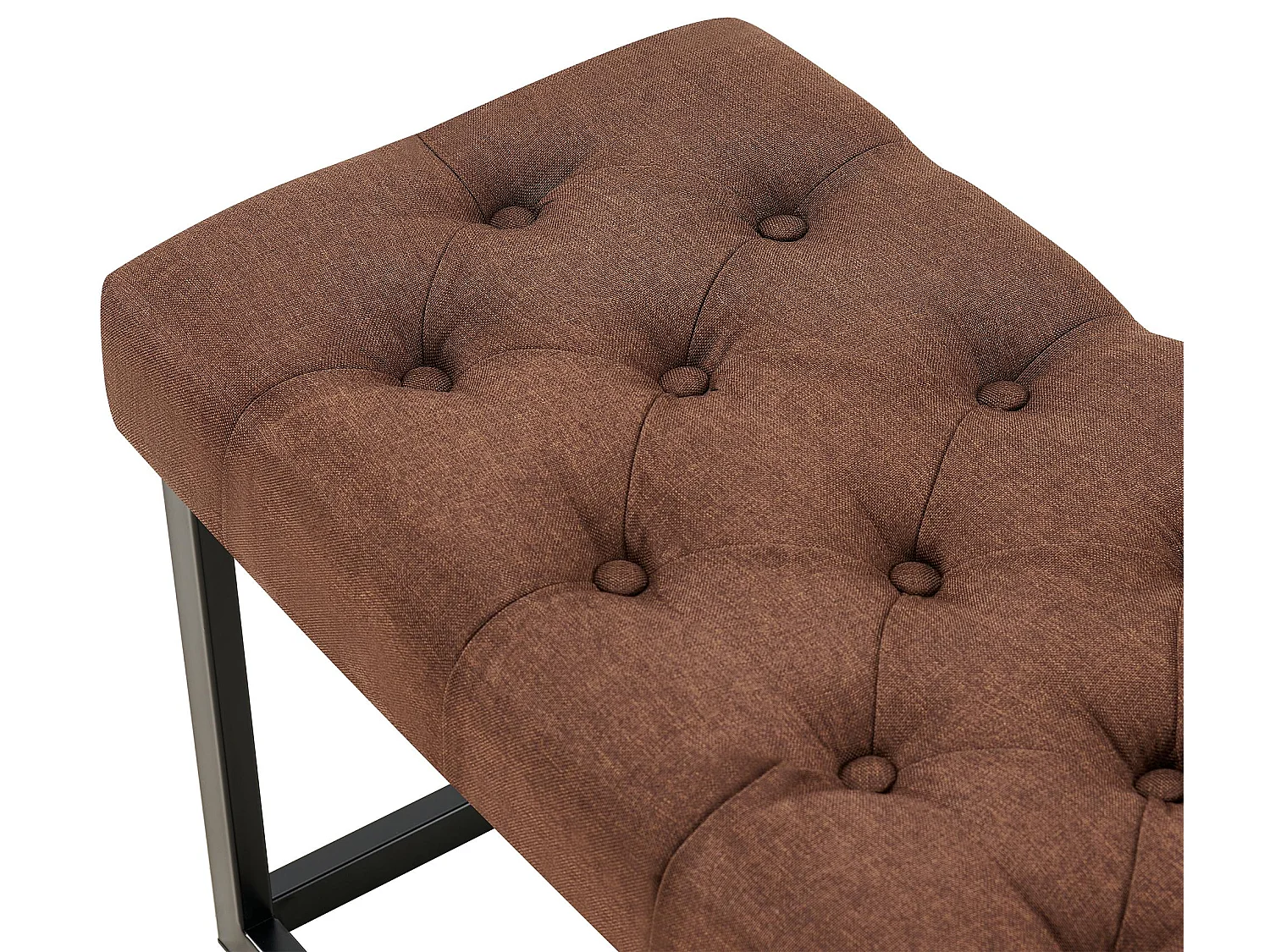 Banquette - Tissu - Marron - Amun