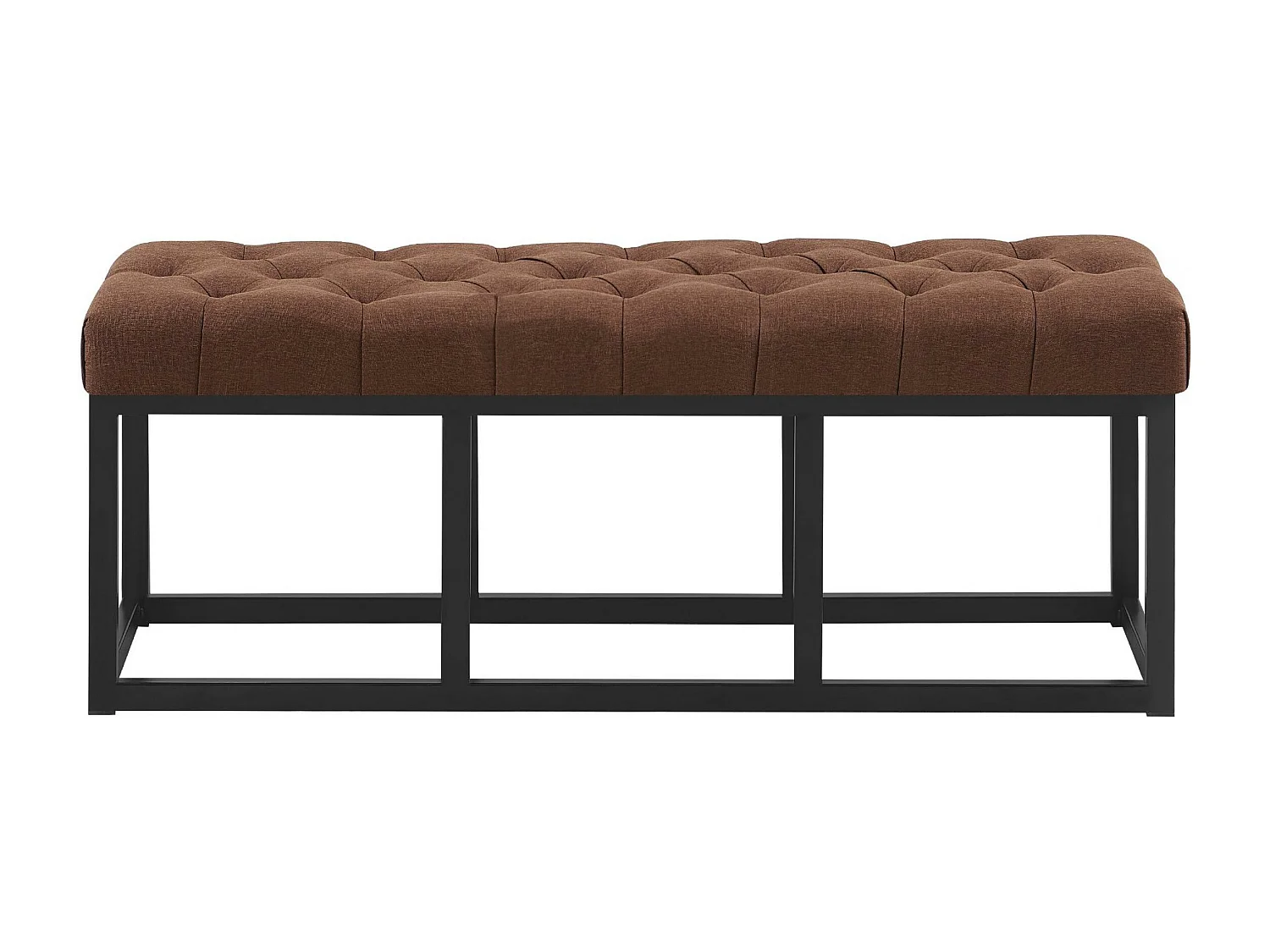 Banquette - Tissu - Marron - Amun