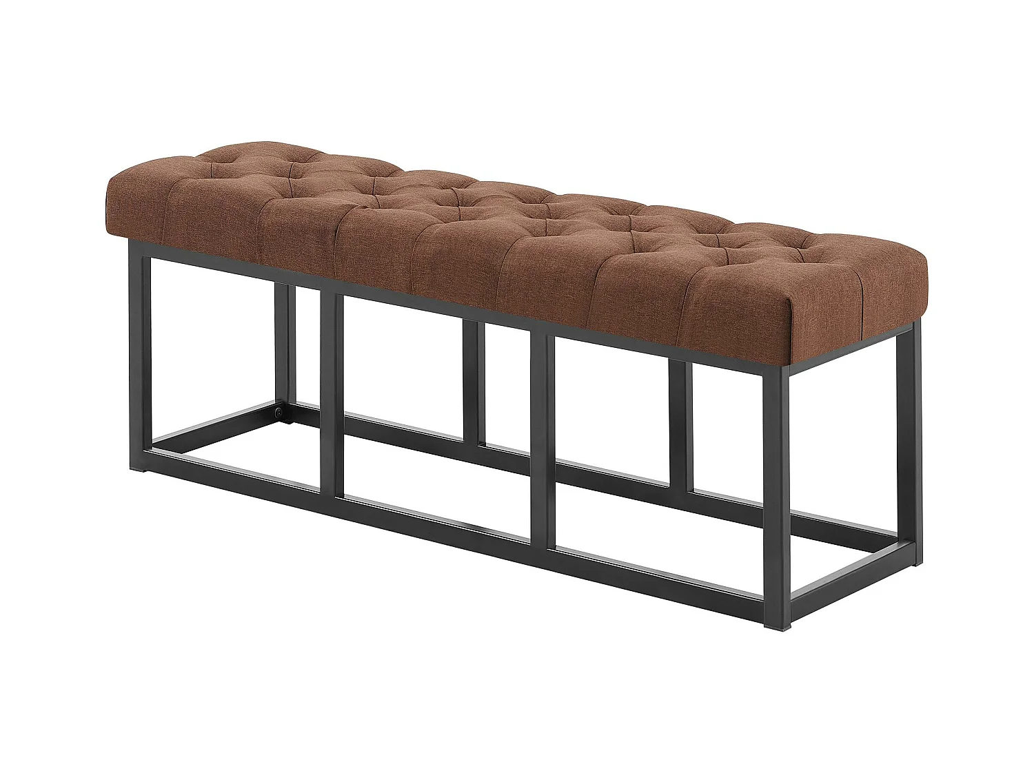 Banquette - Tissu - Marron - Amun