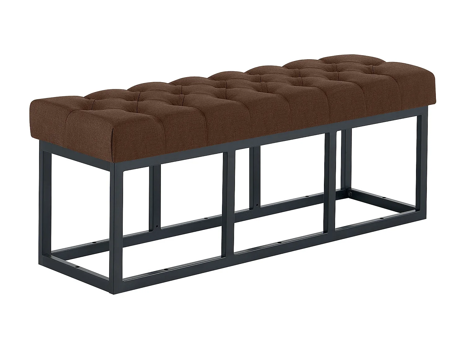 Banquette - Tissu - Marron - Amun