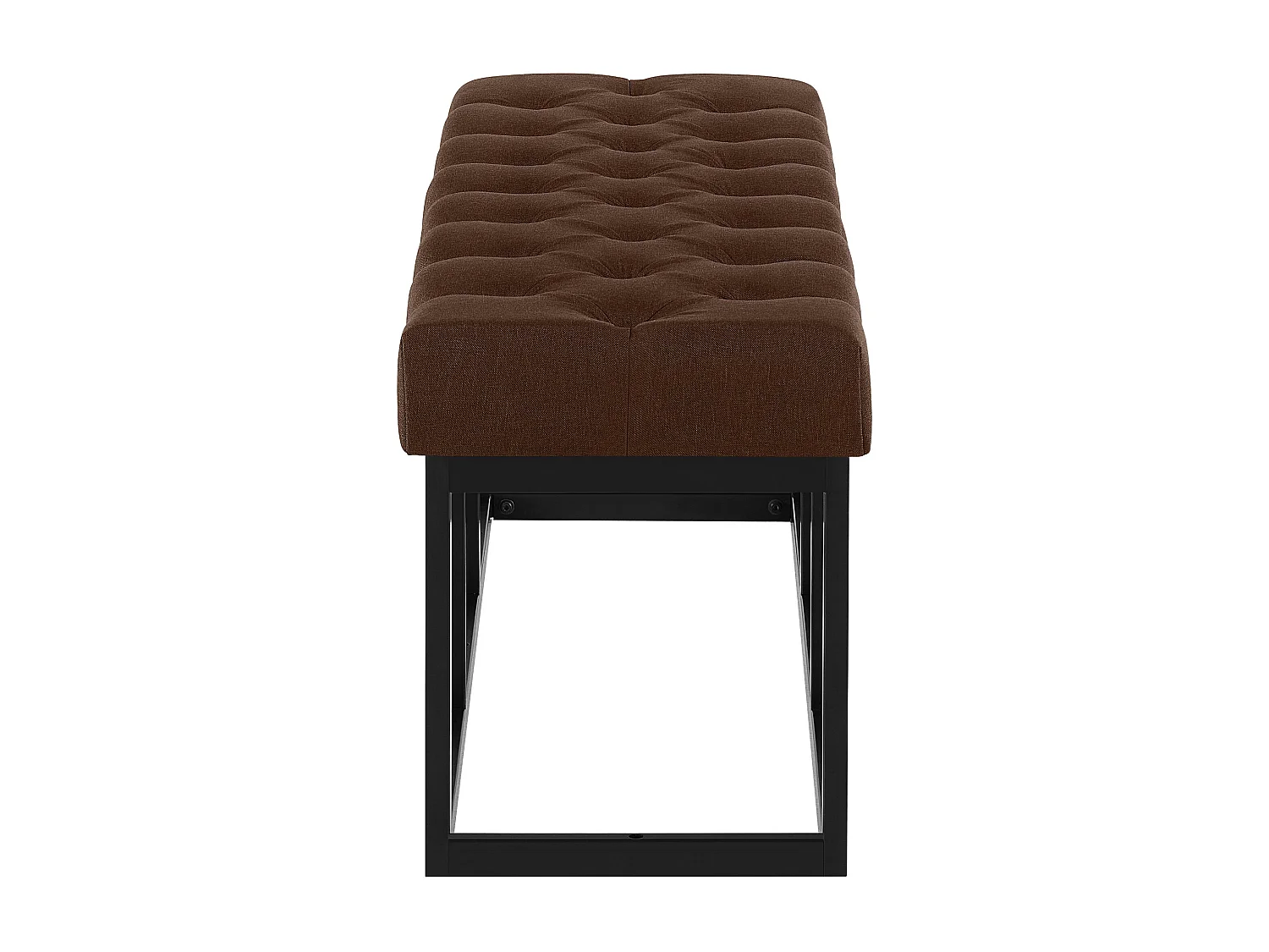 Banquette - Tissu - Marron - Amun