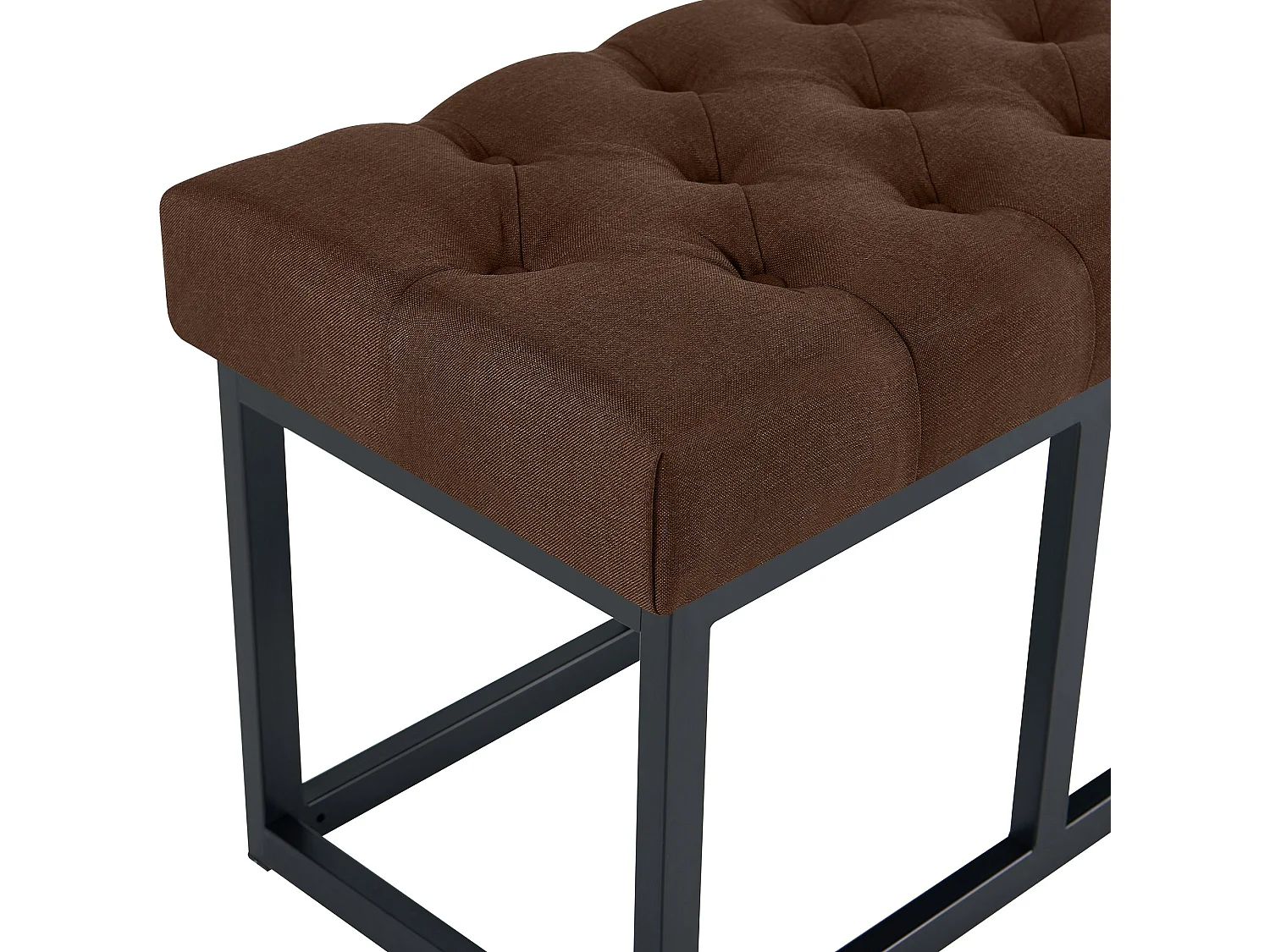 Banquette - Tissu - Marron - Amun