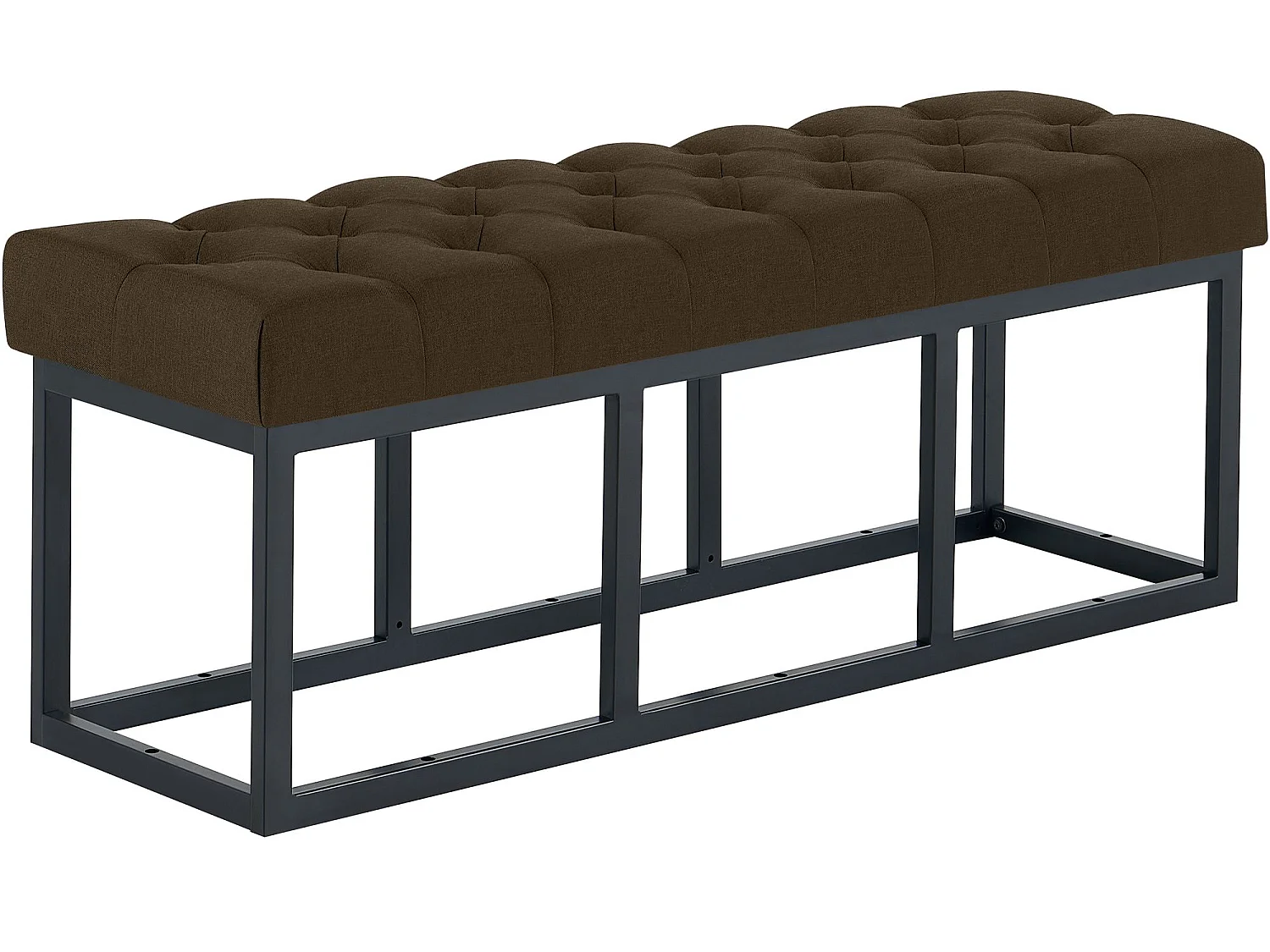 Banquette - Tissu - Marron - Amun