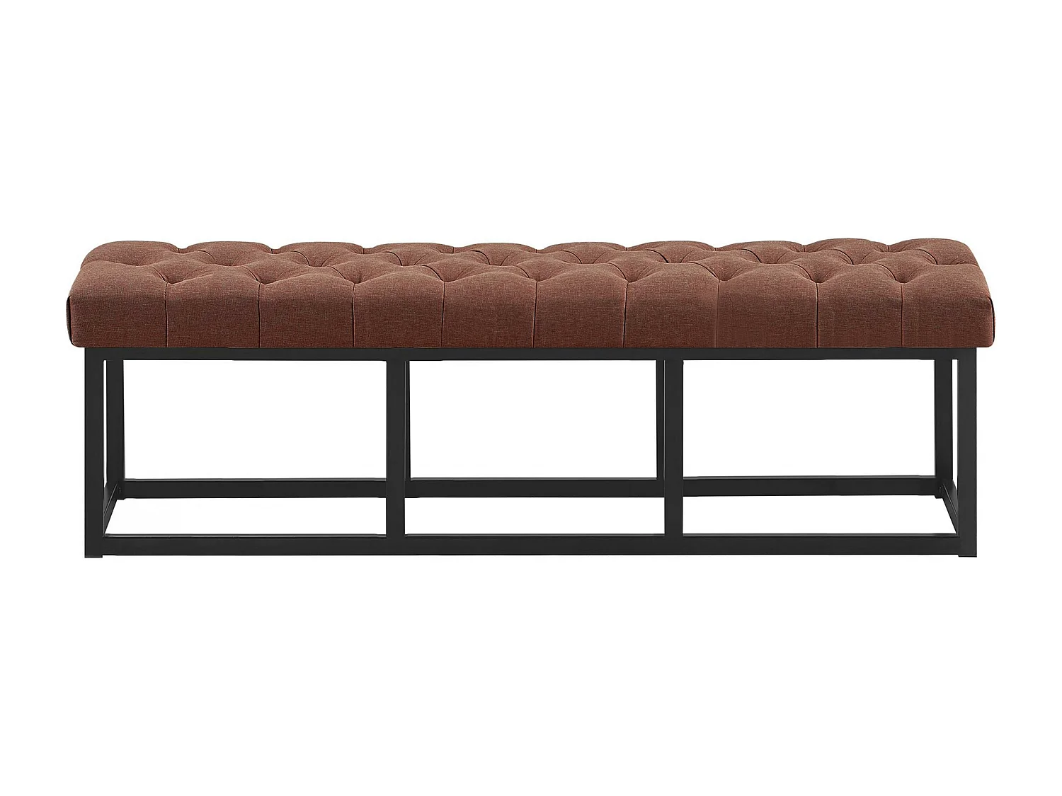 Banquette - Tissu - Marron - Amun