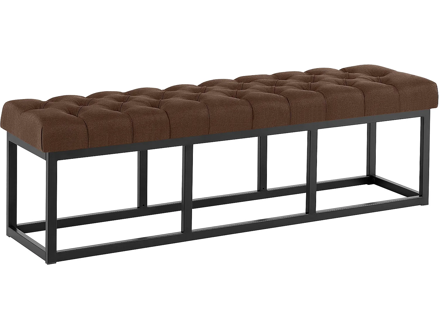 Banquette - Tissu - Marron - Amun