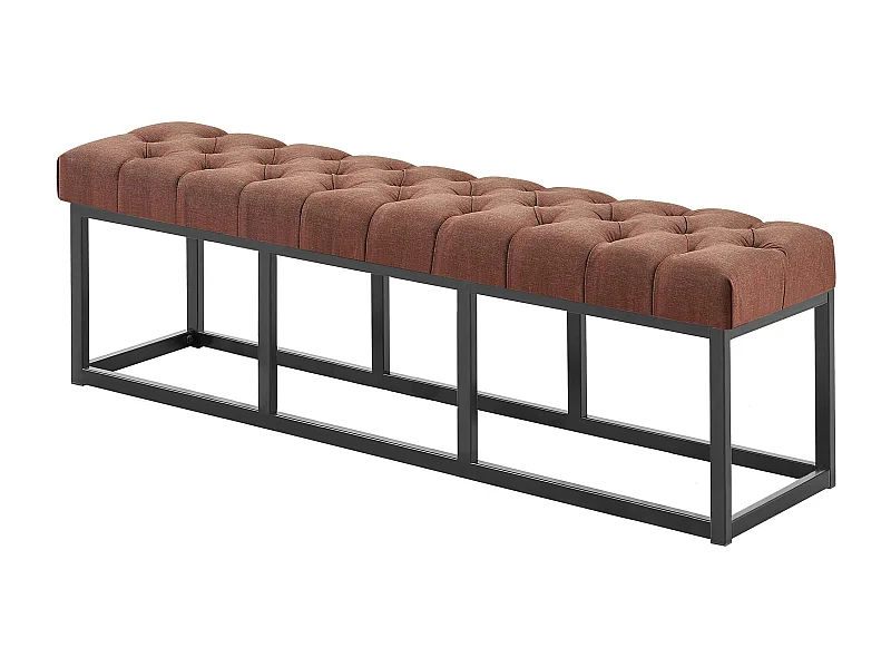 Banquette - Tissu - Marron - Amun