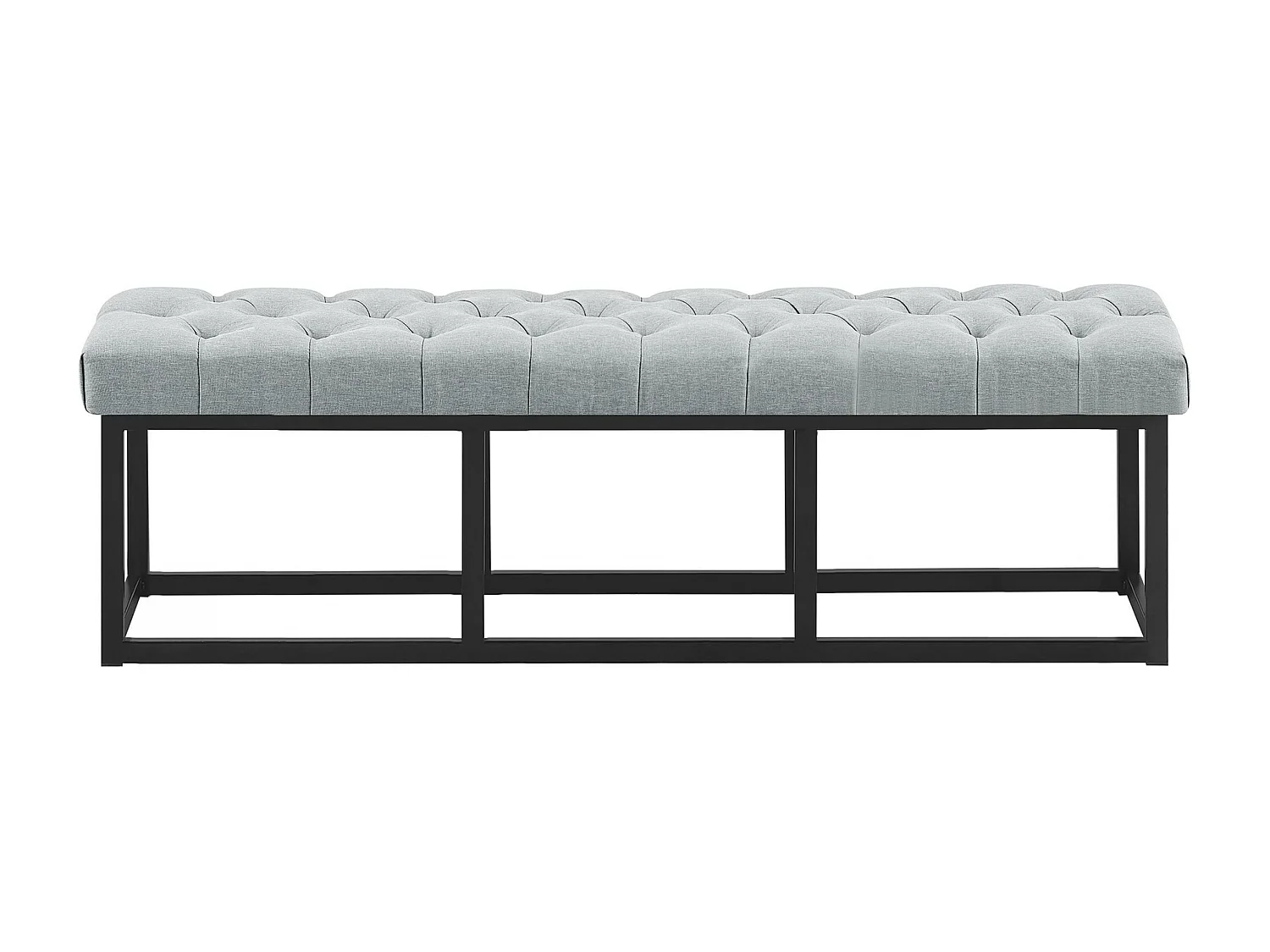 Banquette - Tissu - Gris - Amun