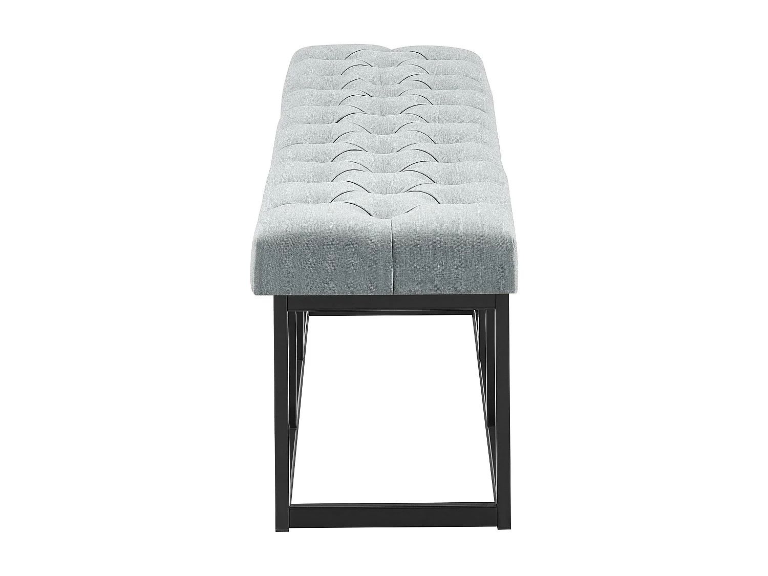 Banquette - Tissu - Gris - Amun