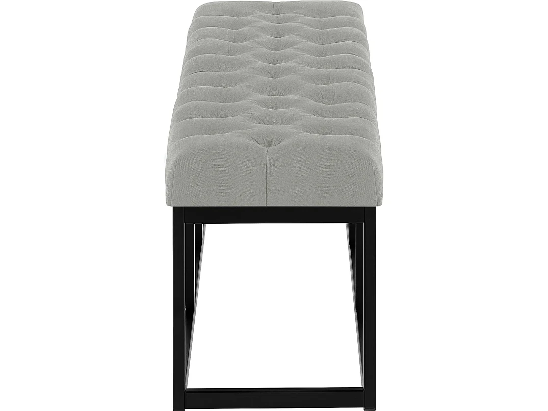 Banquette - Tissu - Gris - Amun