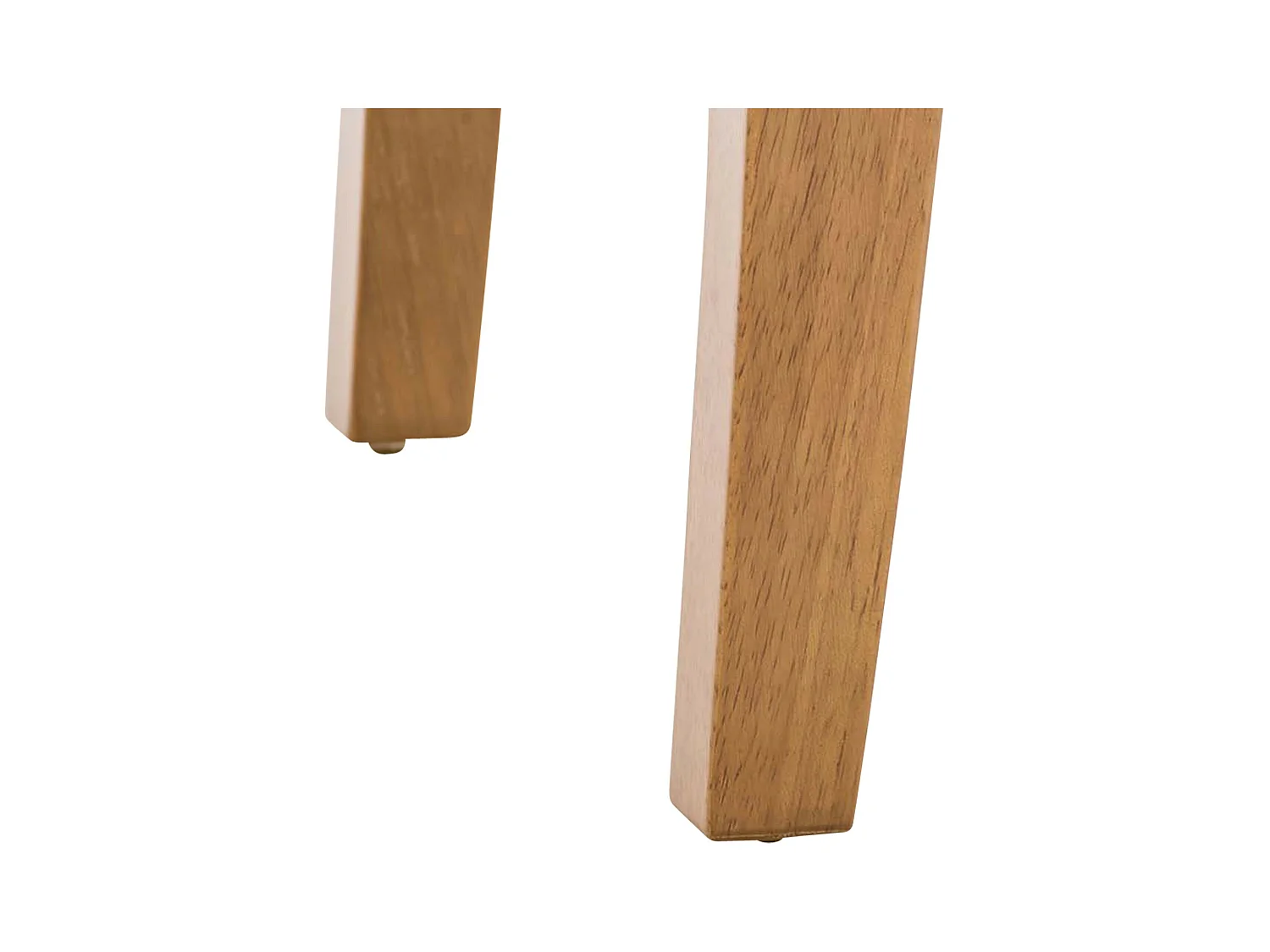 Banquette - Similicuir & Bois - Crème - Cleopatra