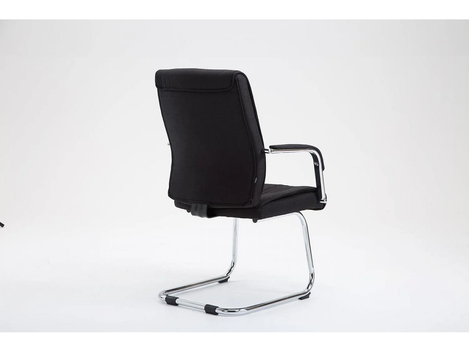 chaises oscillantes - Tissu & Noyer - Noir - Sievert