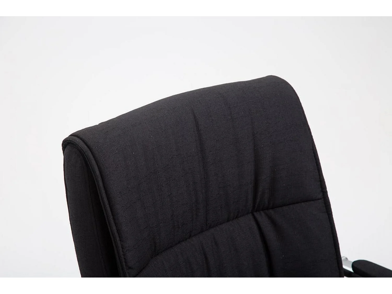 chaises oscillantes - Tissu & Noyer - Noir - Sievert