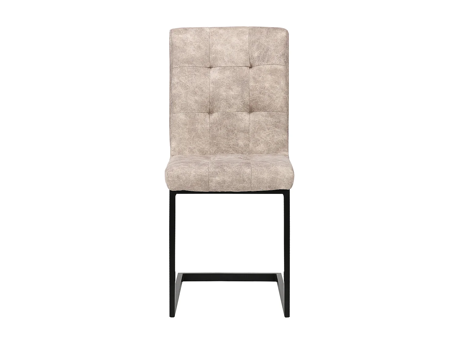 chaises oscillantes - Tissu & Métal - Crème - Feline