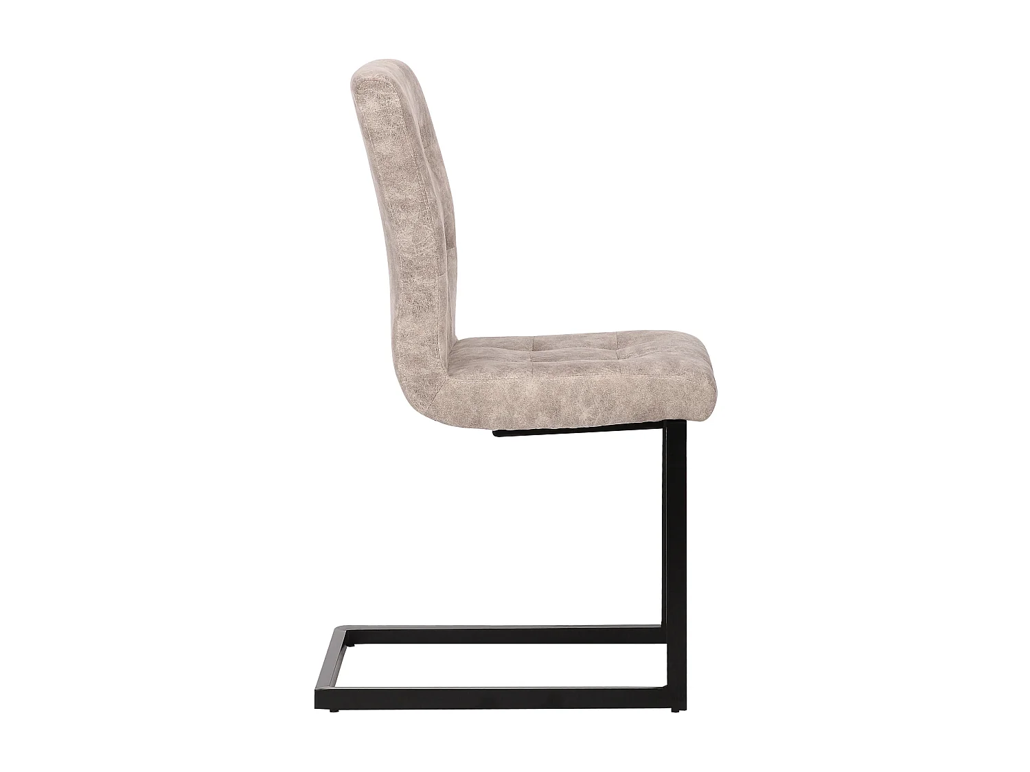 chaises oscillantes - Tissu & Métal - Crème - Feline