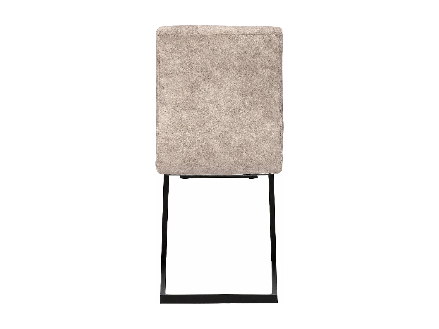 chaises oscillantes - Tissu & Métal - Crème - Feline