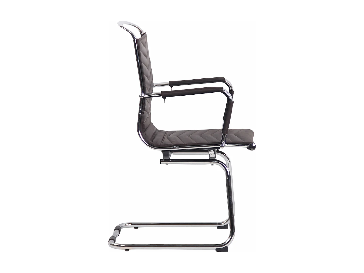 chaises oscillantes - Véritable cuir - Marron - Burnley