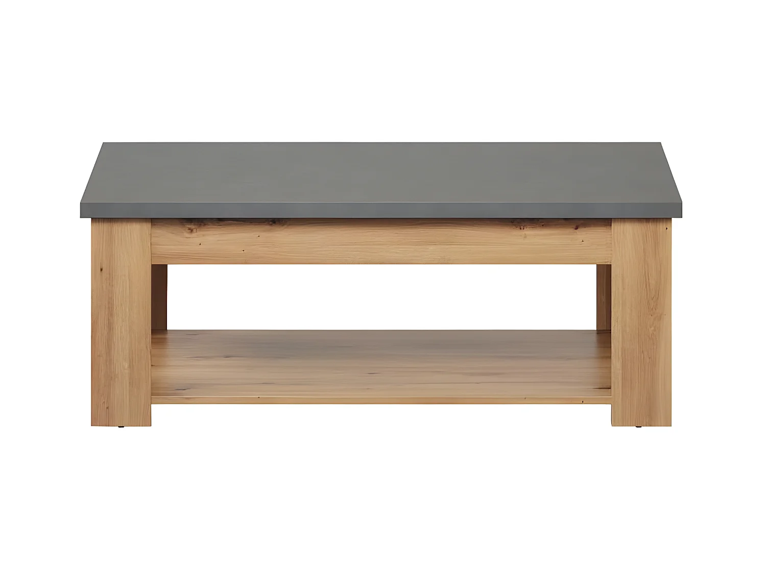 Follow salontafel grijs, eik decor.