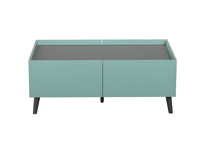 Melton Couchtisch blau, grau.