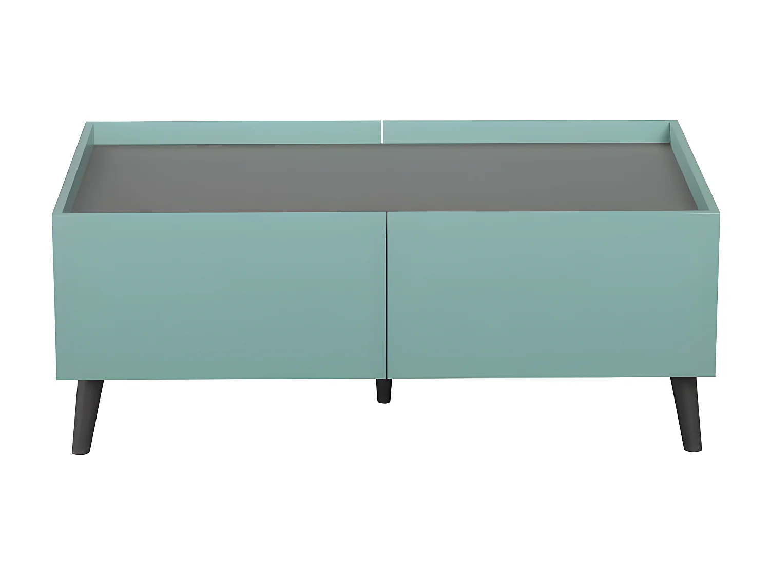 Melton Couchtisch blau, grau.