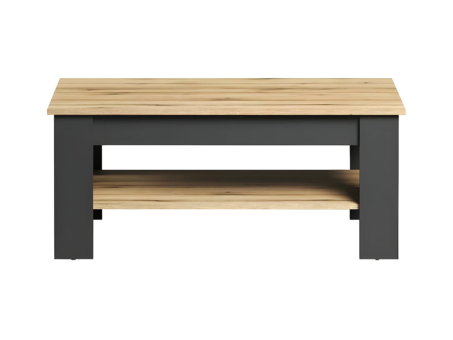 Universal table basse gris, chêne décor.