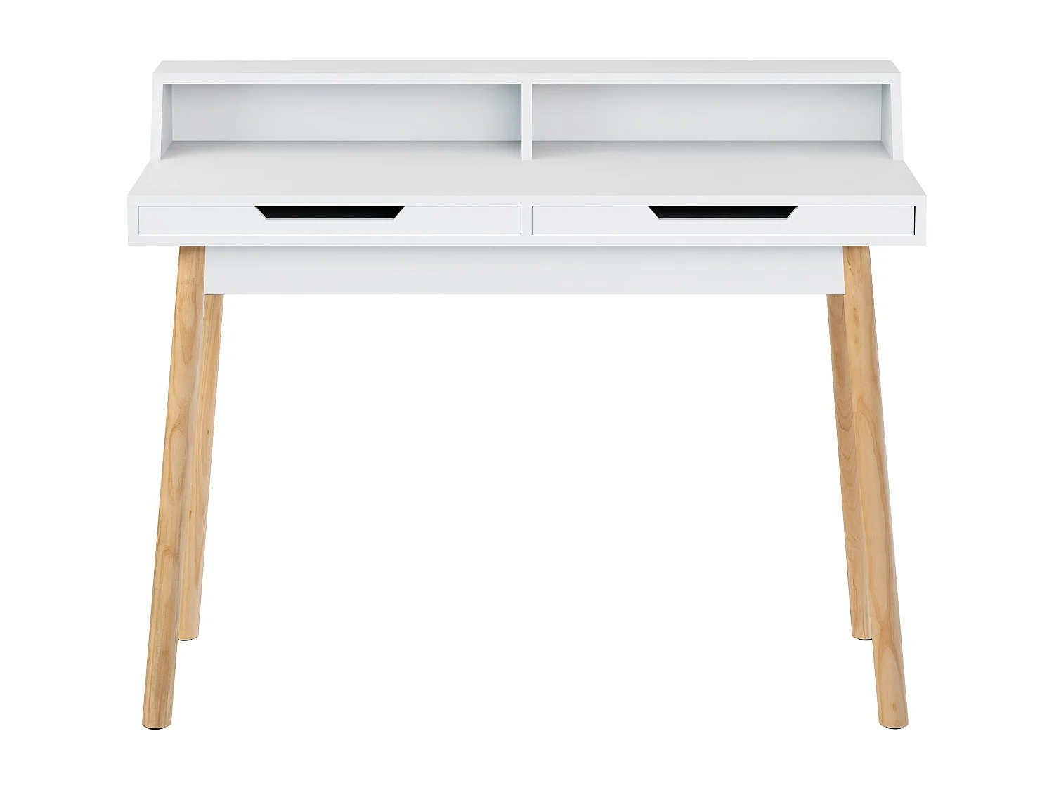 table de bureau - Bois - 110 cm - Blanc - Eaton