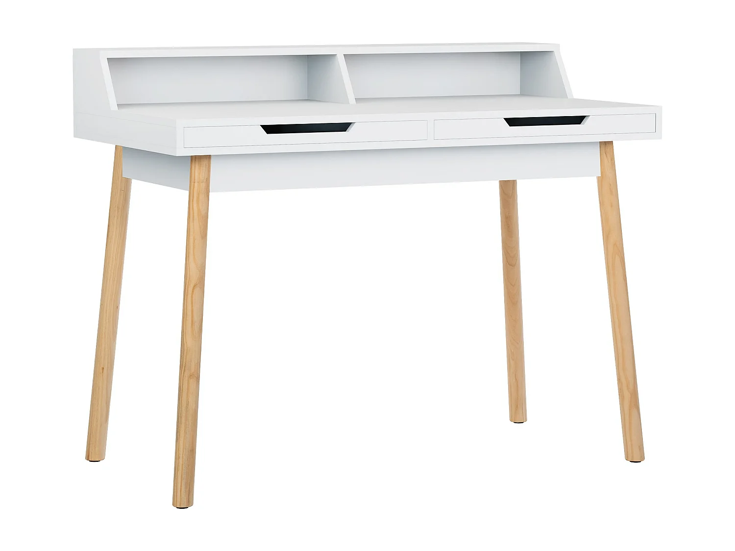 table de bureau - Bois - 110 cm - Blanc - Eaton