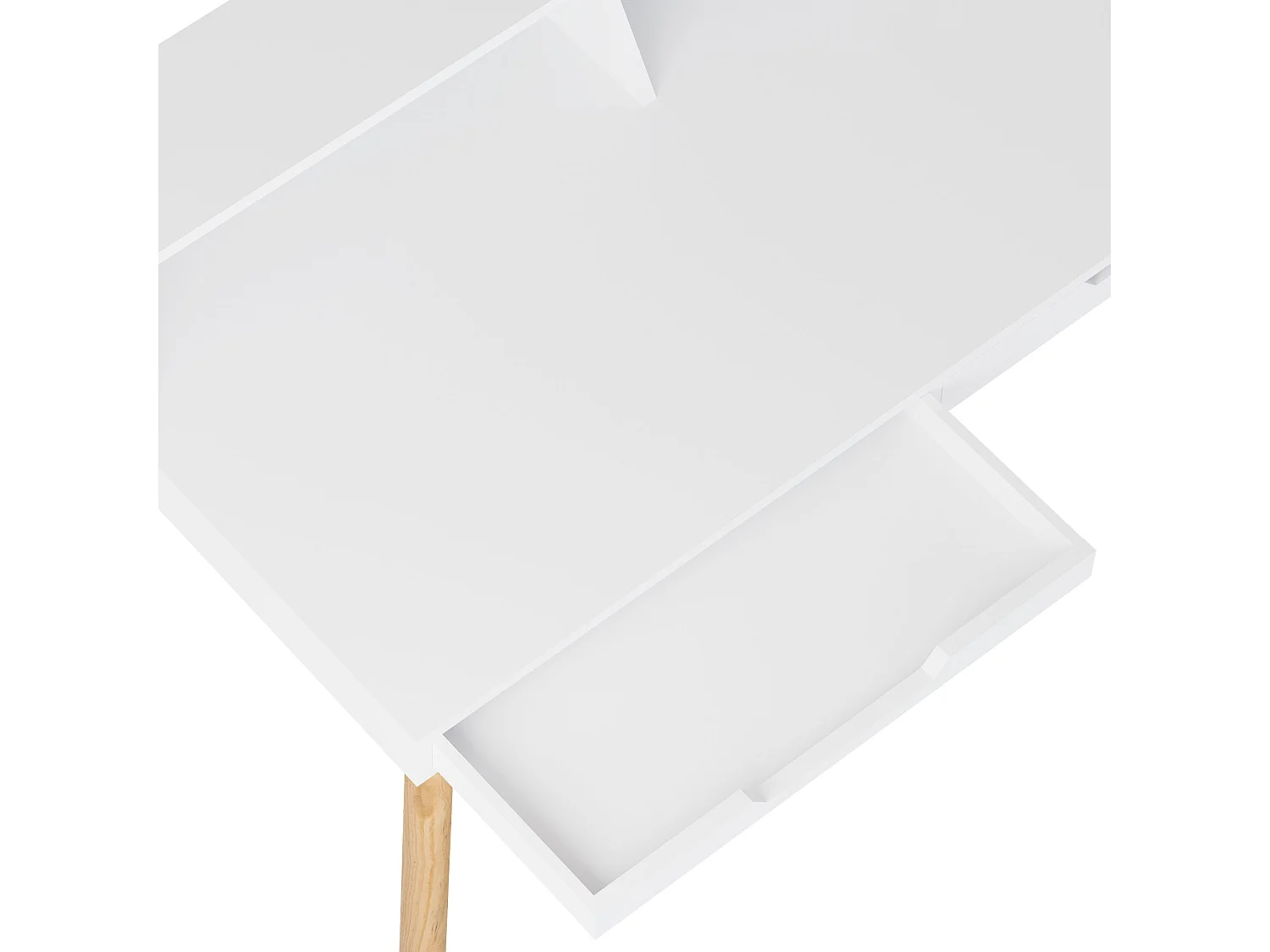 table de bureau - Bois - 110 cm - Blanc - Eaton