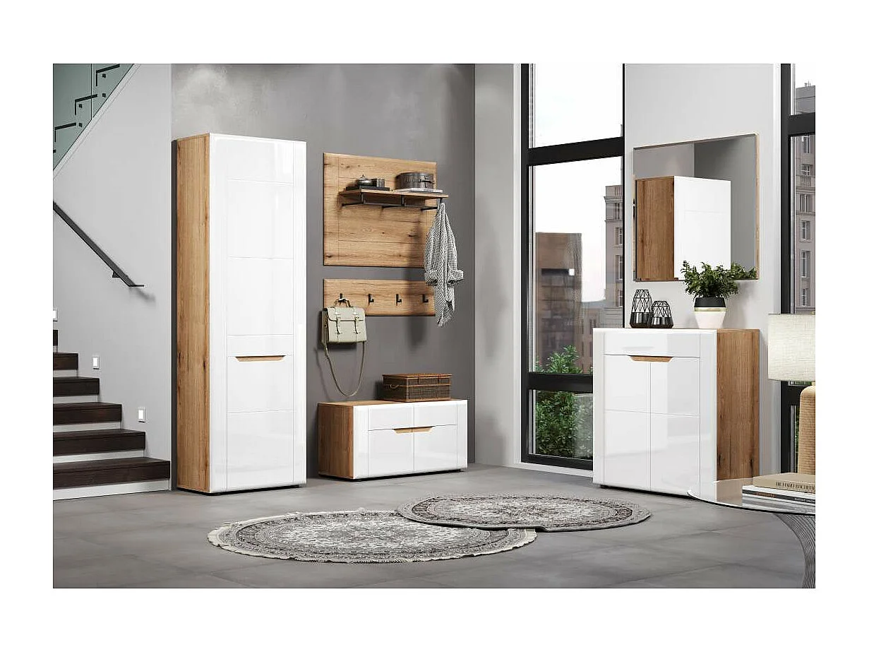 Armoire d'entrée 1 porte L64 cm - MARLON