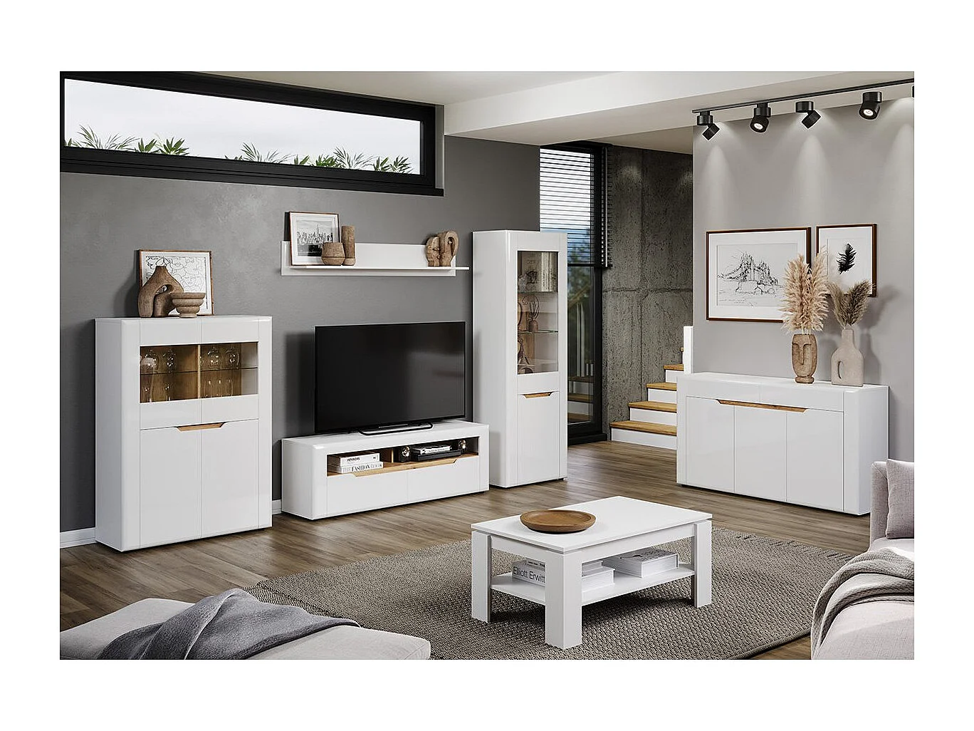 Armoire d'entrée 1 porte L64 cm - MARLON