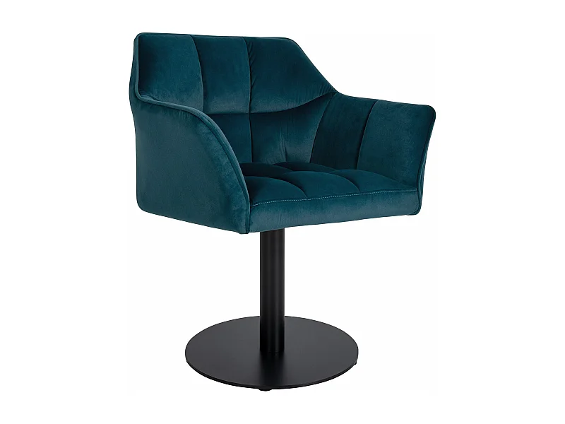 Chaise longue - Velours - Vert - Damaso