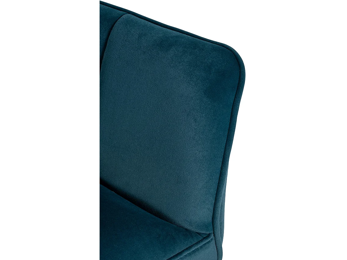 Ligstoel - Fluweel - groen - Damaso