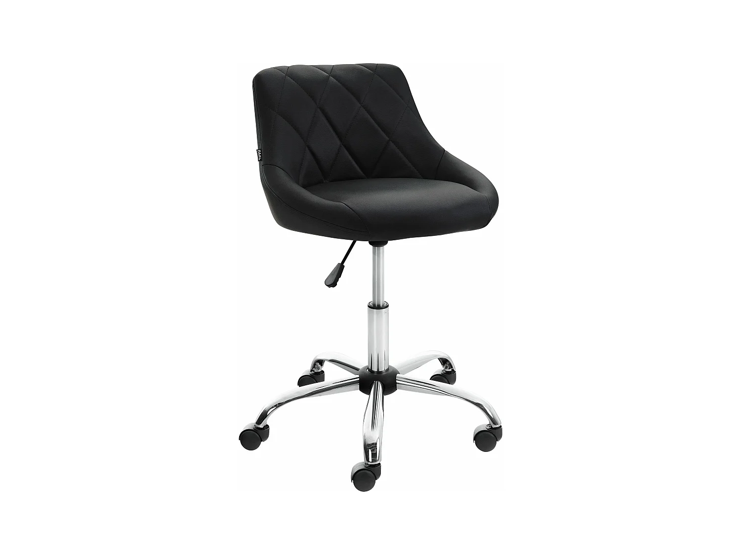 Chaise de bureau - Similicuir & Métal chromé - Lazio