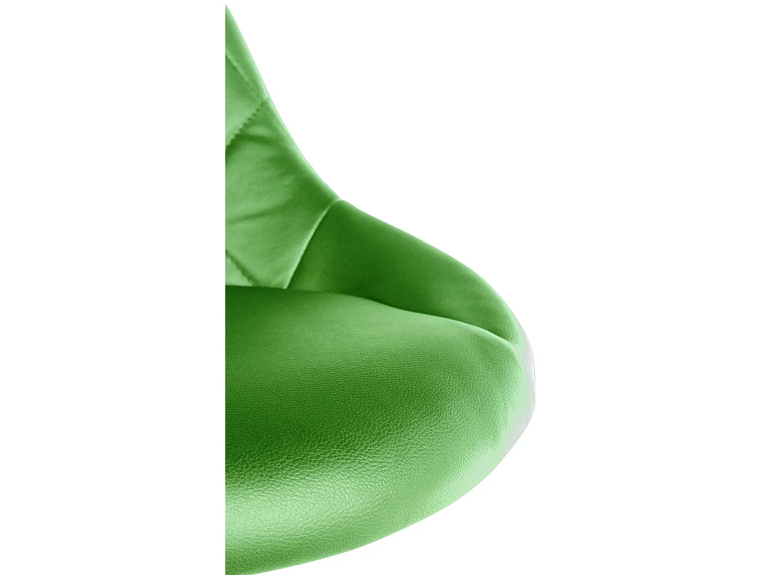 Chaise de bureau - Similicuir & Métal chromé - Lazio