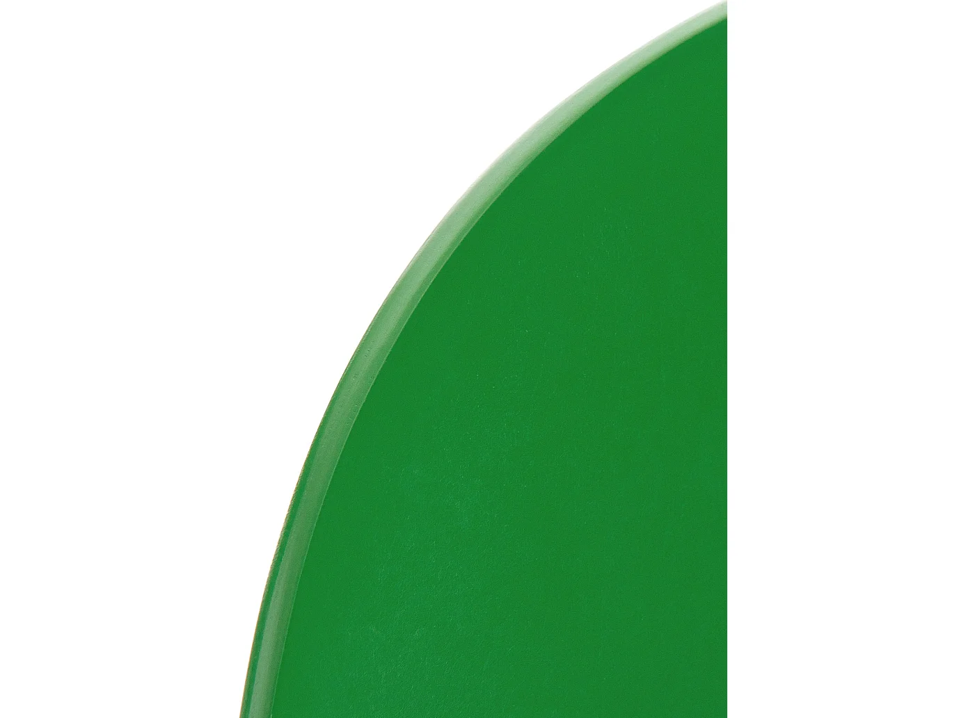Lot de 4  Chaise de conférence - Bois & Acier inoxydable - Vert - DIEGO