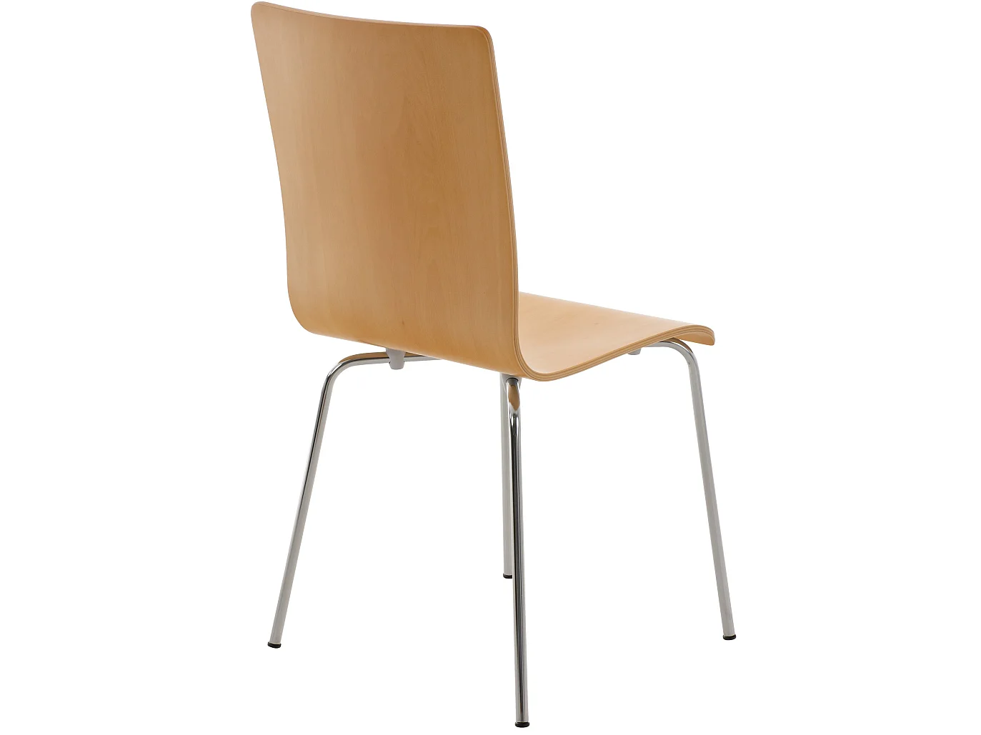 Lot de 4  Chaise de conférence - Bois & Nature - Nature - PEPE