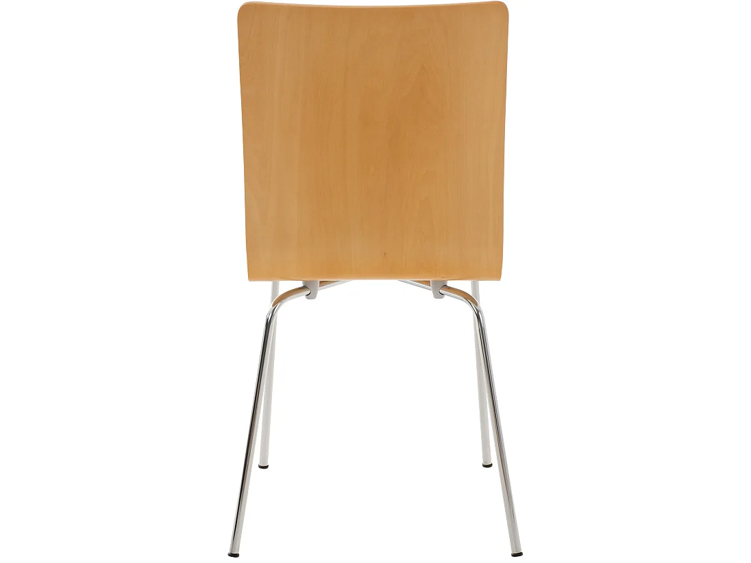 Lot de 4  Chaise de conférence - Bois & Nature - Nature - PEPE
