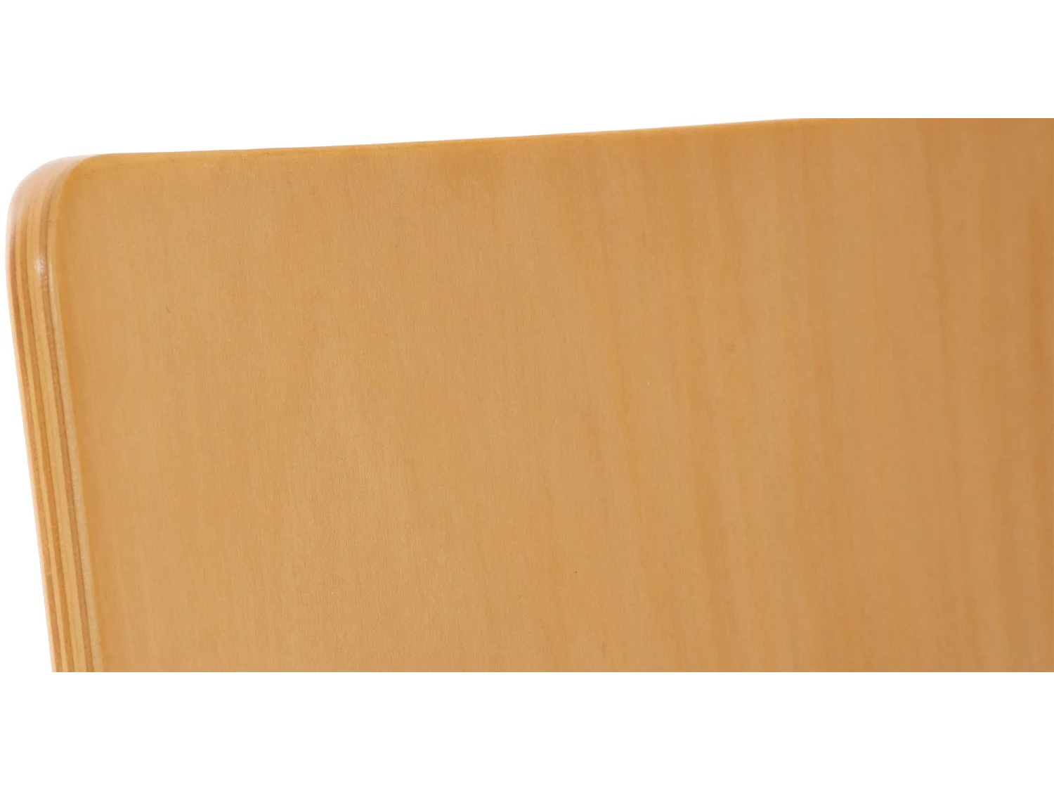 Lot de 4  Chaise de conférence - Bois & Nature - Nature - PEPE