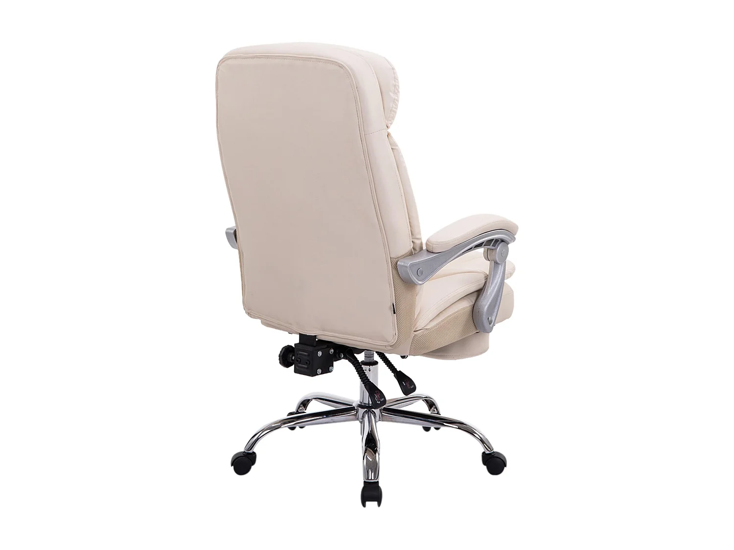 Chaise de bureau - Similicuir - Crème - XL Troy