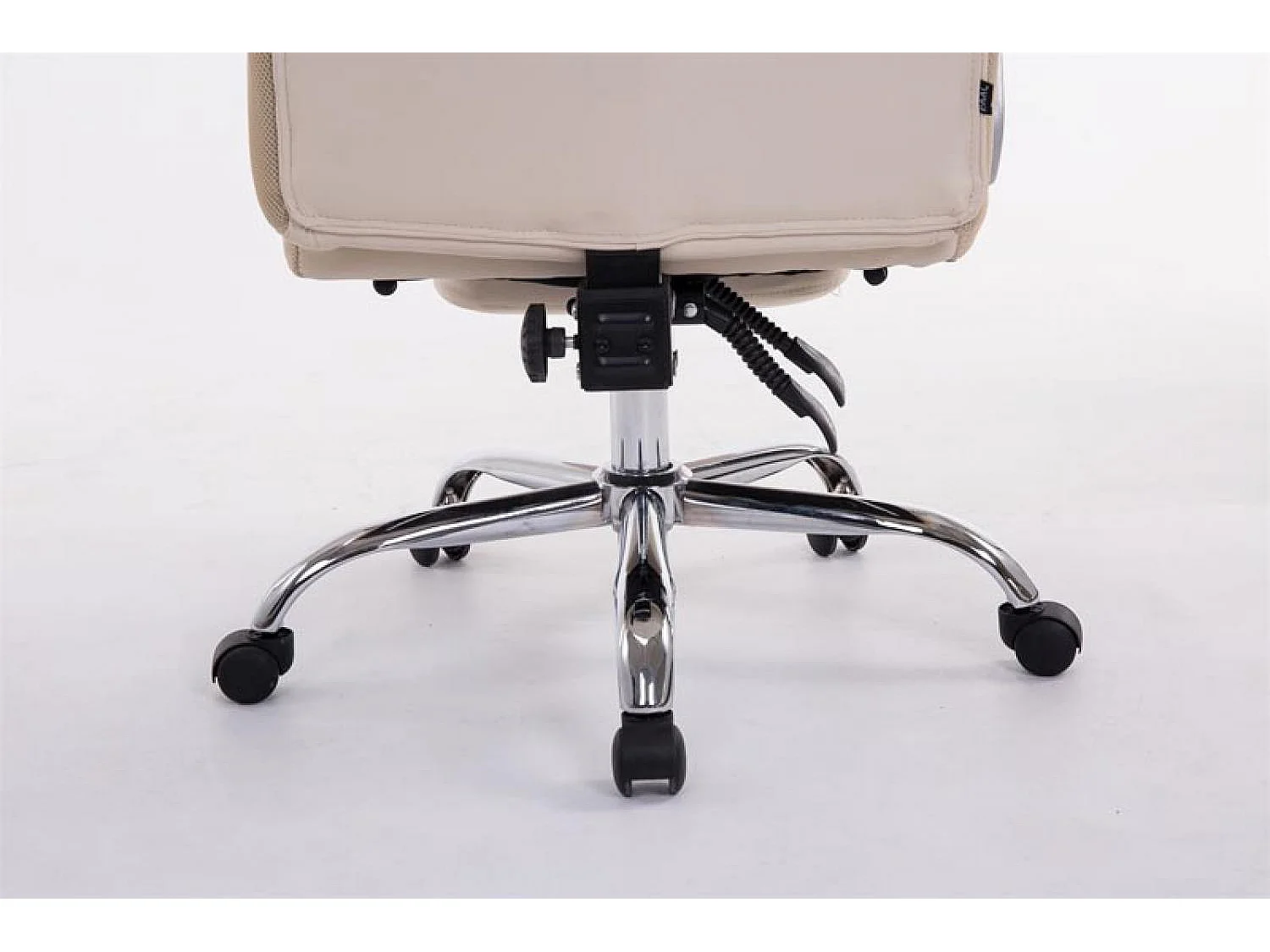 Chaise de bureau - Similicuir - Crème - XL Troy