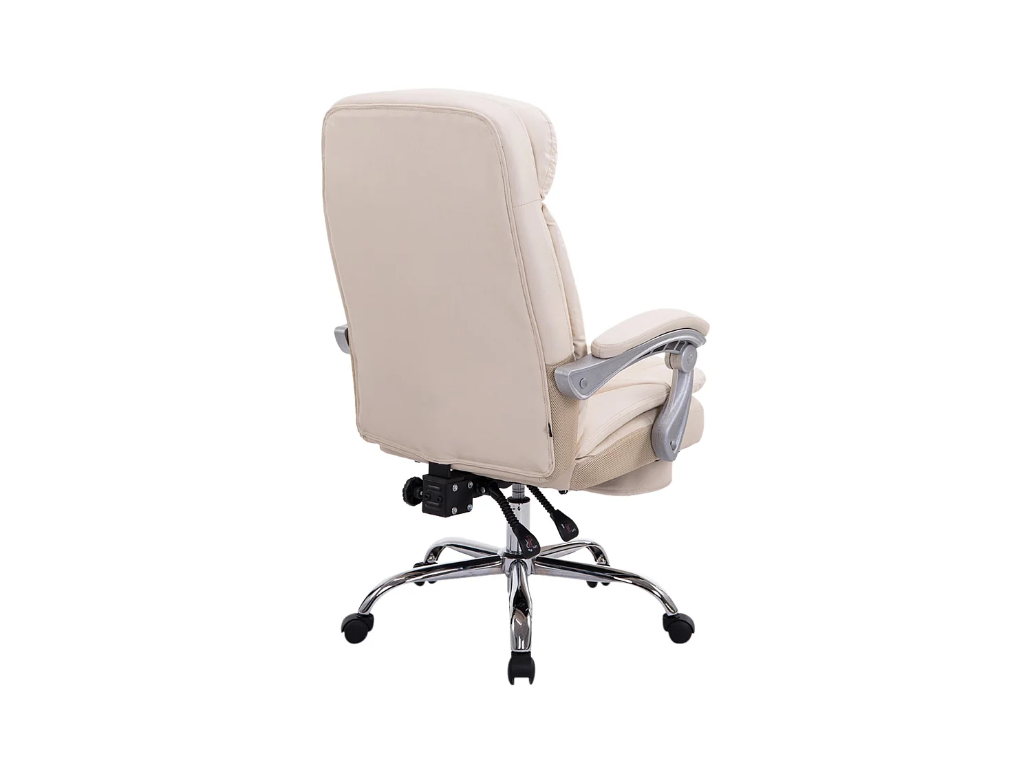 Chaise de bureau - Similicuir - Crème - XL Troy