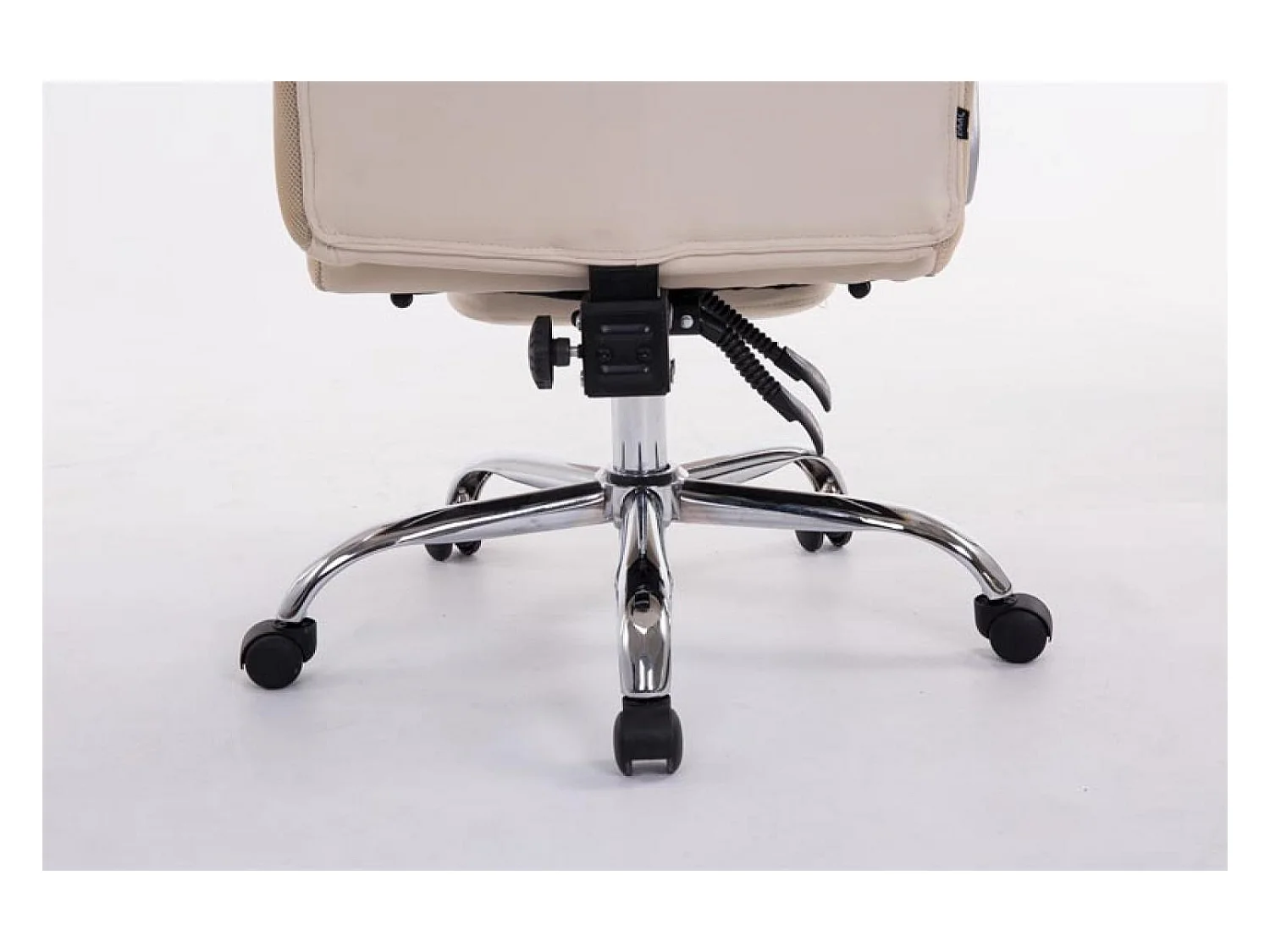 Chaise de bureau - Similicuir - Crème - XL Troy