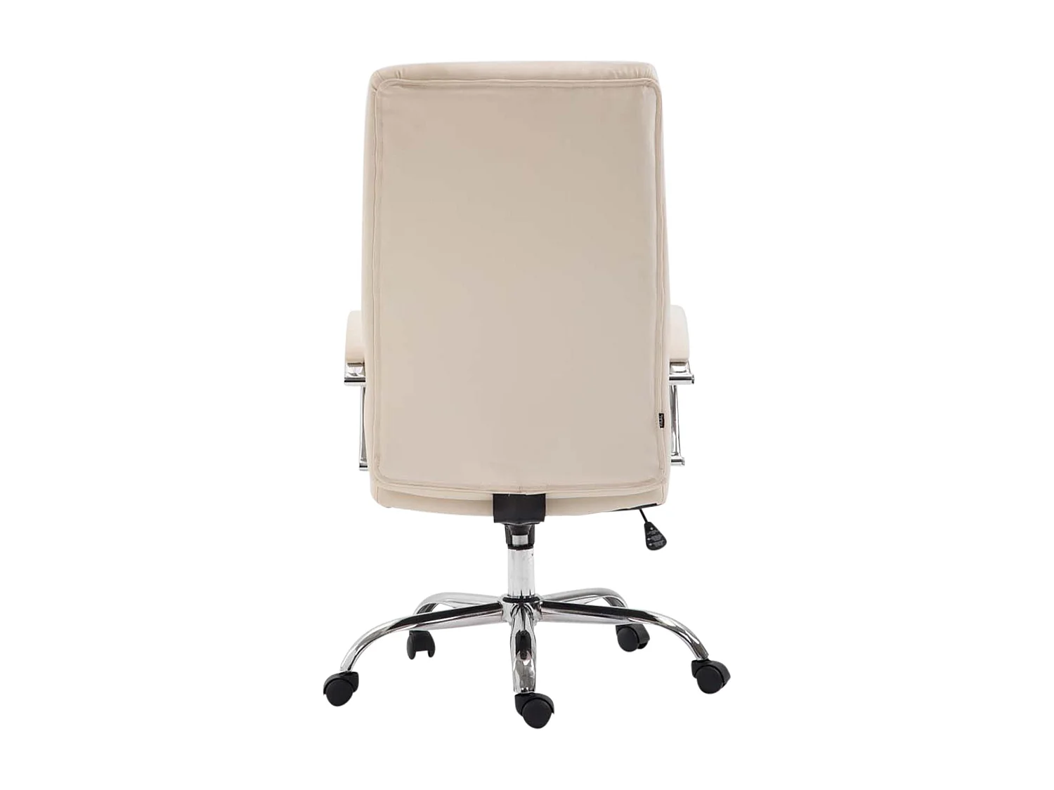 Chaise de bureau - Similicuir & Nature - Crème - Valais