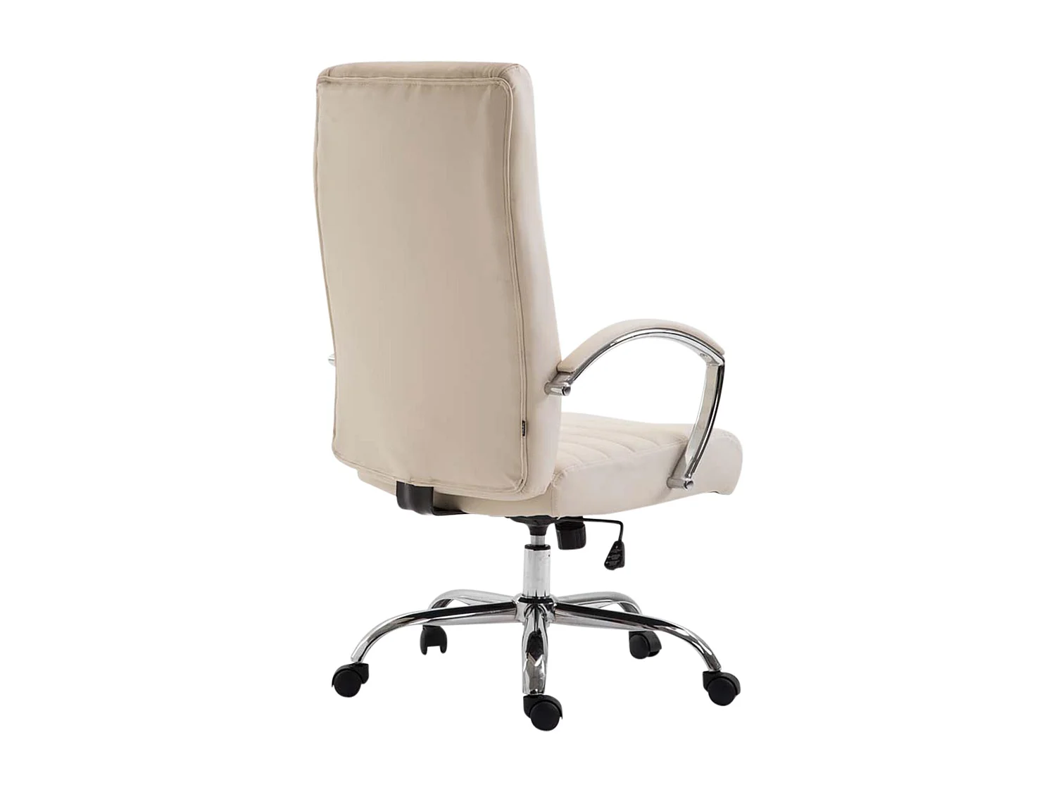 Chaise de bureau - Similicuir & Nature - Crème - Valais