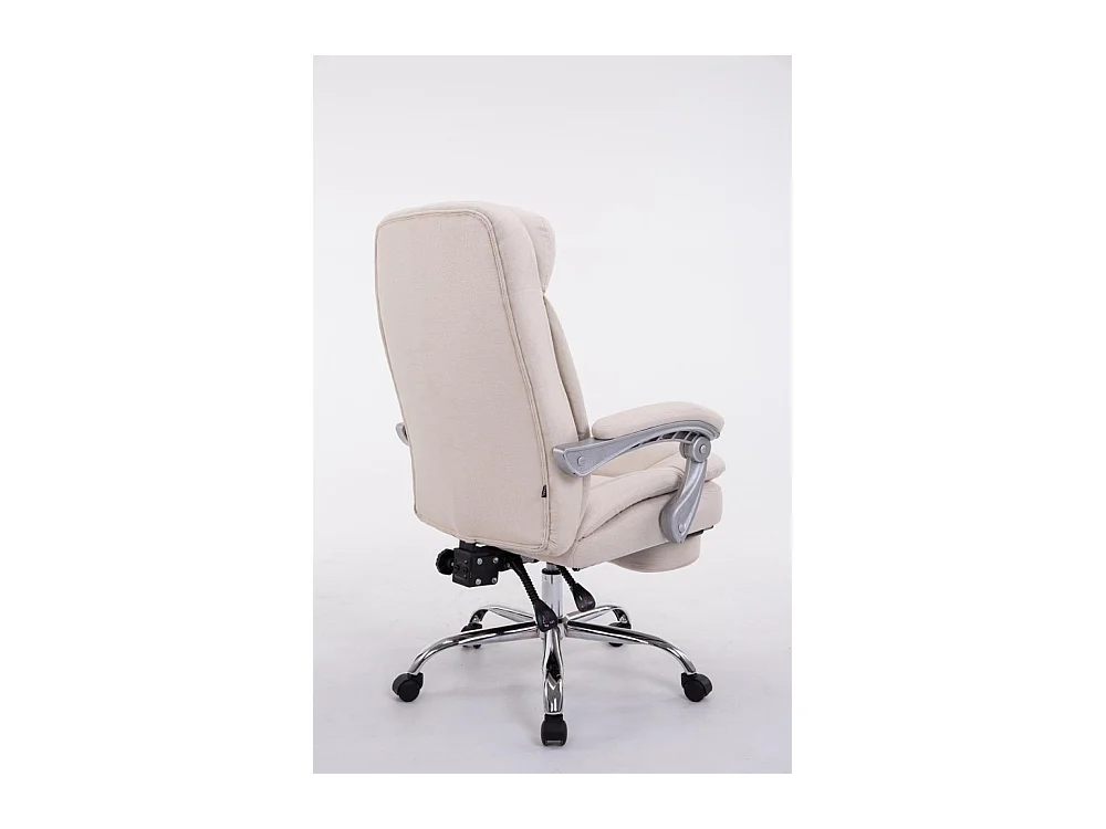 Bürosessel - Stoff - creme - XL Troy